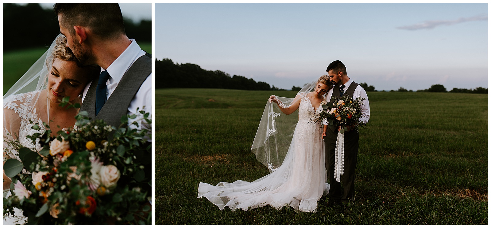 romantic and intimate wedding pictures, pride and prejudice wedding, emotional wedding, emotional bride and groom, sunset wedding photos, dreamy bride and groom portraits, intimate photography, moody wedding portraits